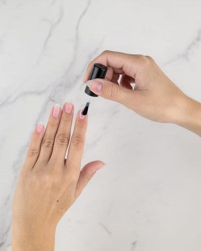 step 1: påfør basecoat