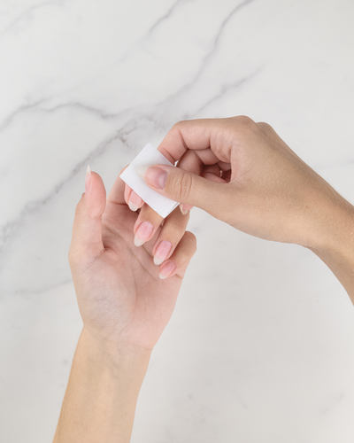 step 6: rens og affedt