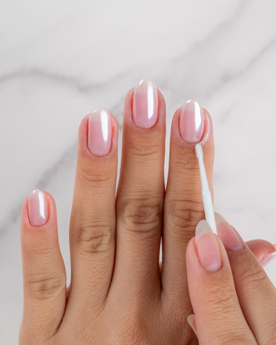 step 8: fjern pulver rester