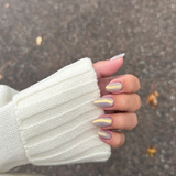 Naillak Pearl Powder - Gold (inkl. 3 applikatorer)