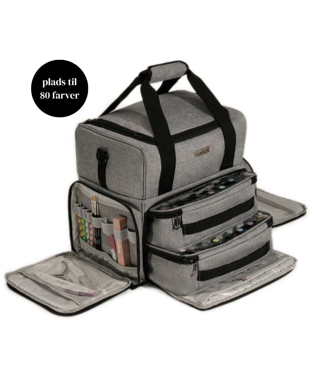 Negletaske Premium - Light Grey