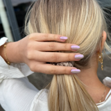 Naillak Pearl Powder - Purple (inkl. 3 applikatorer)