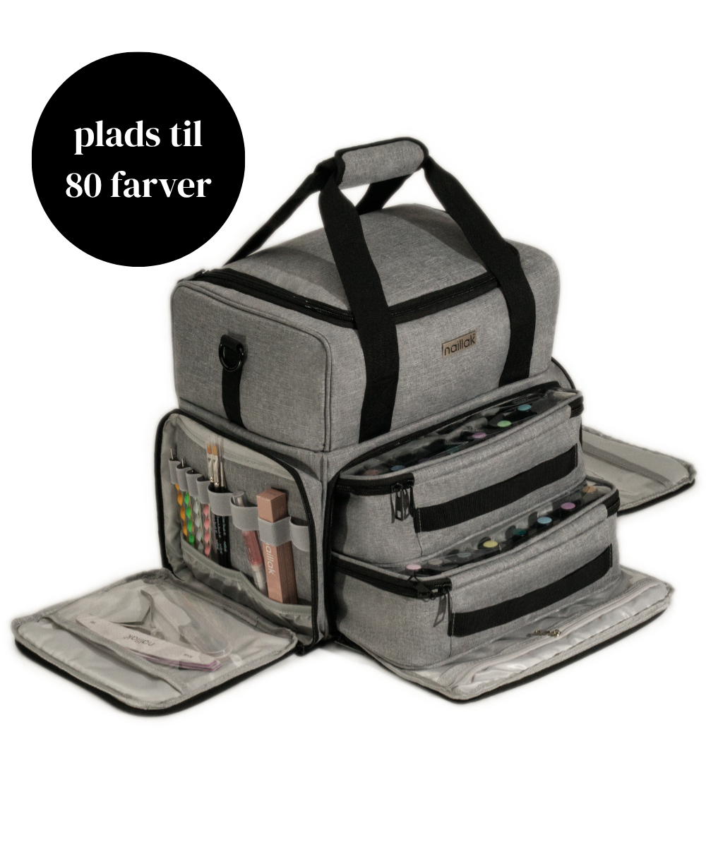 Negletaske Premium - Light Grey
